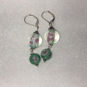 Handmade Glass Earrings
